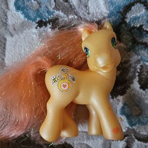 My Little Pony Golden Pony with Sparkling Orange Mane